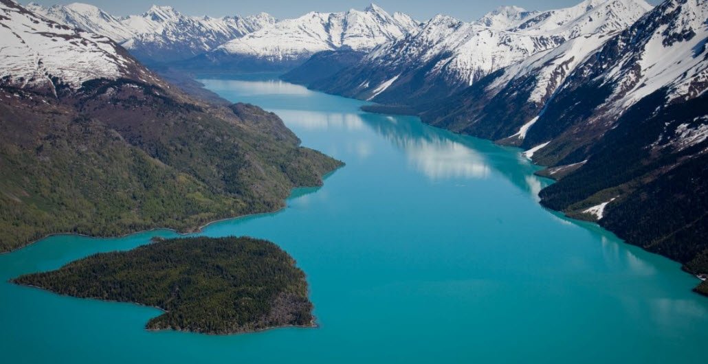 Kenai Lake, Alaska, USA